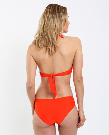 Haut de bikini triangle orange - Pimkie