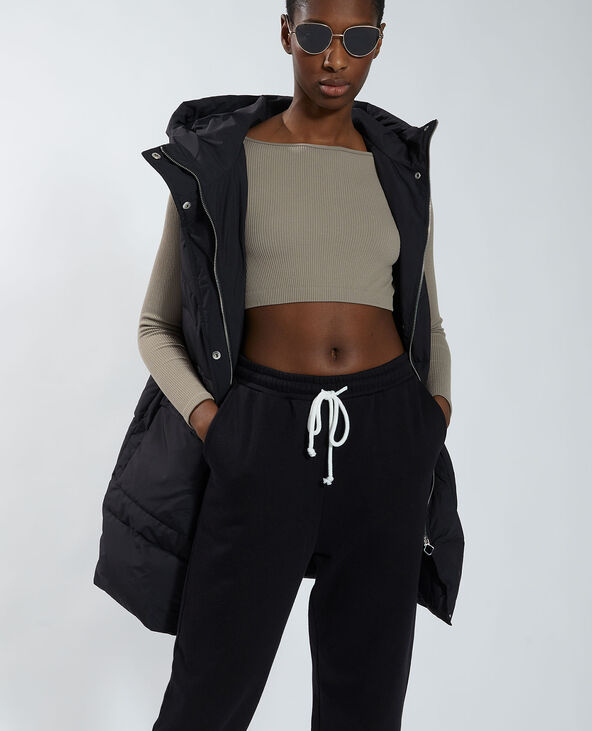 Doudoune matière 100% recyclée noir - Pimkie