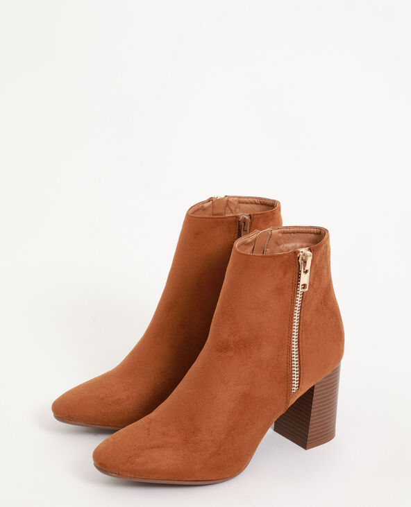 Boots à talons marron - Pimkie