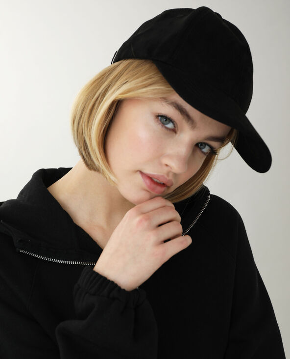 Casquette suédine noir - Pimkie