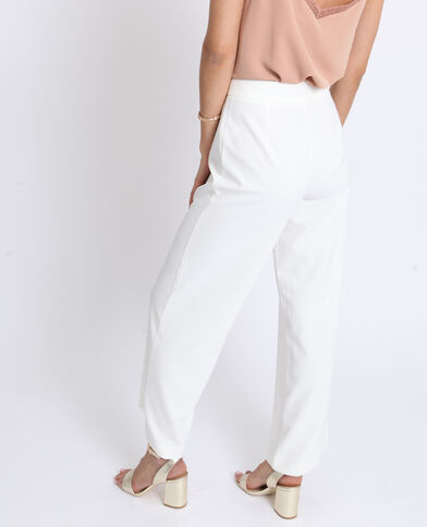 Pantalon fluide et large beige - Pimkie