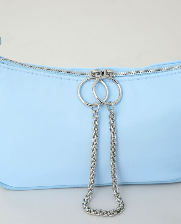 Sac nylon bleu turquoise - Pimkie