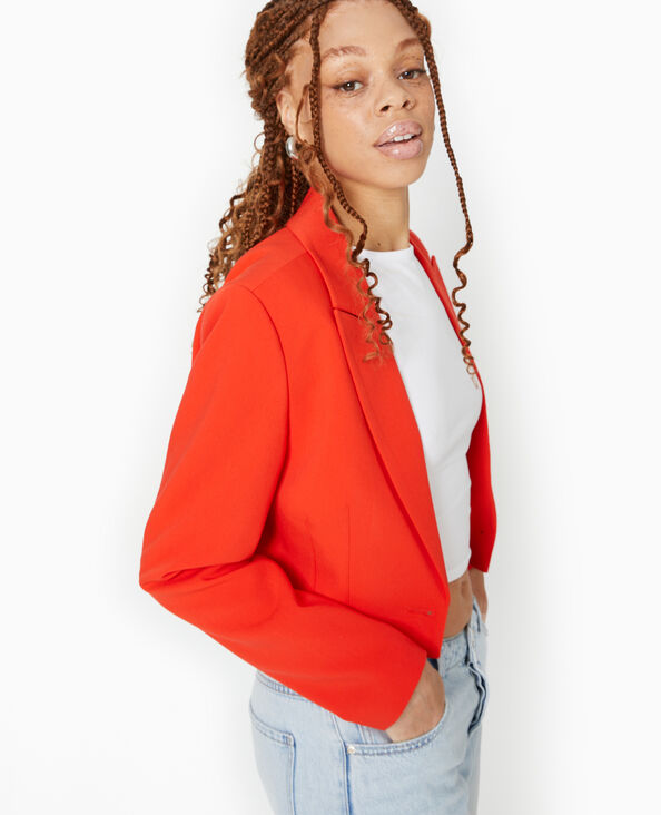 Veste Femme Blazer Jean Cuir Perfecto Blouson Pimkie
