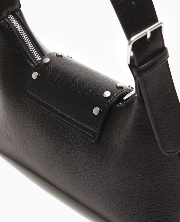 Sac porté épaule avec clous noir - Pimkie