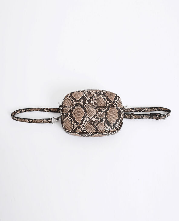 Pochette python beige - Pimkie