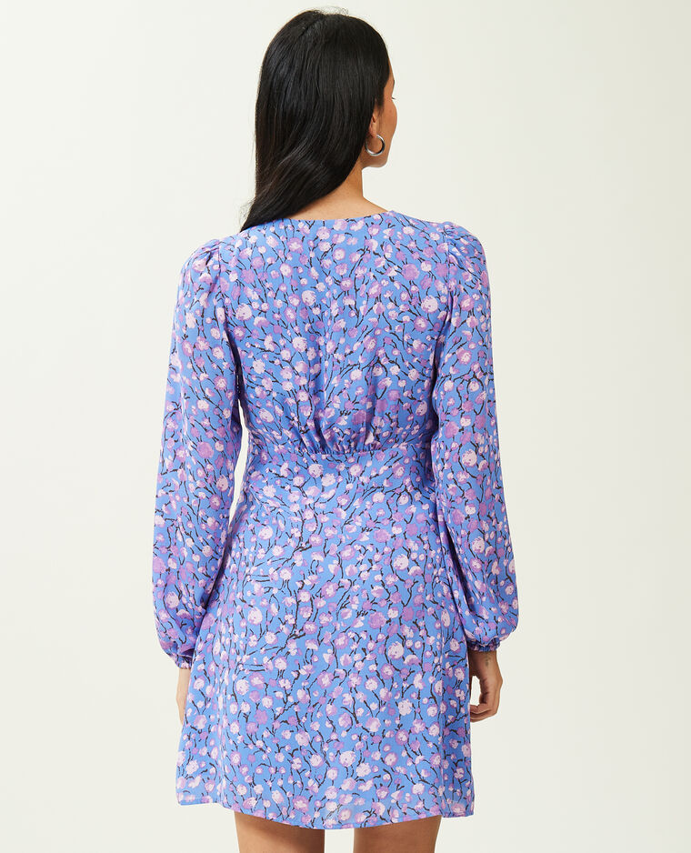 Robe courte et fluide bleu - Pimkie