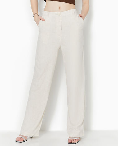 Pantalon droit pantalon taille haute et pantalon fluide pour femme Pimkie
