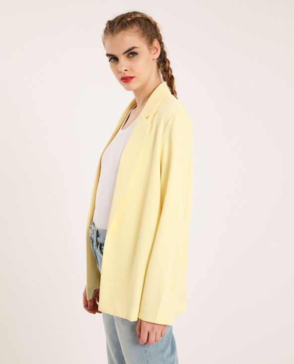 Blazer uni jaune - Pimkie
