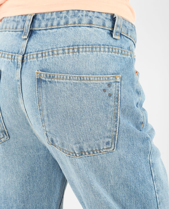 Jean mum bleu foncé - Pimkie
