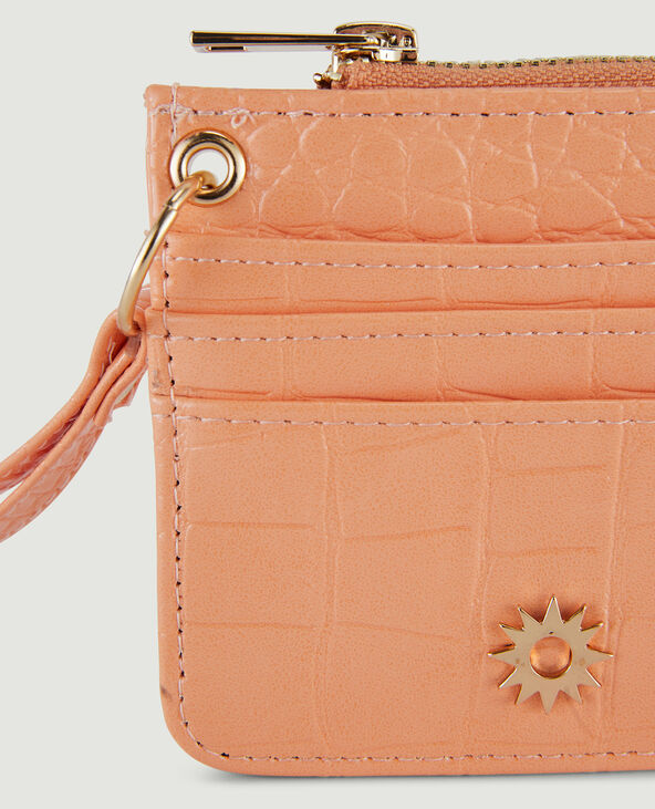 Porte-monnaie zippé orange - Pimkie