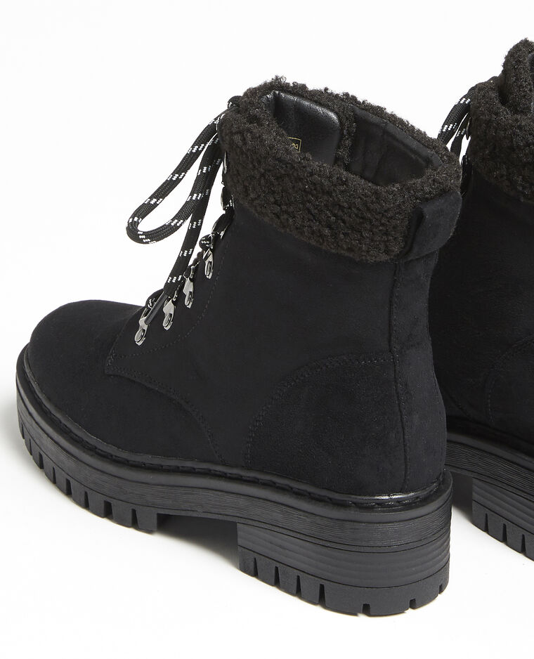 bottines fourrées mouton femme