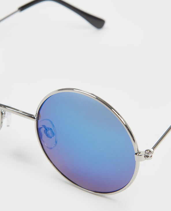 Lunettes de soleil rondes noir - Pimkie
