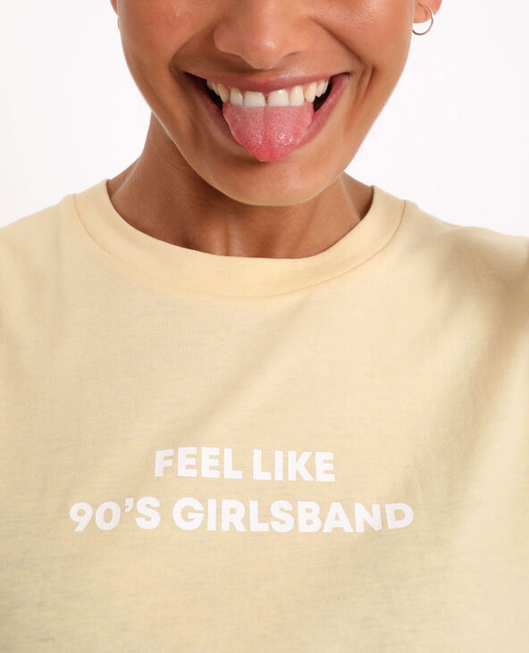 T-shirt basique beige - Pimkie