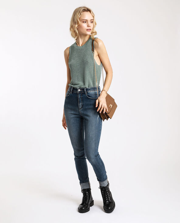 Jean skinny high waist bleu marine - Pimkie