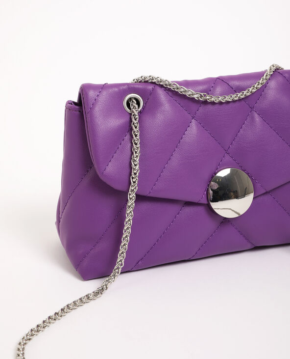 Sac matelassé violet - Pimkie