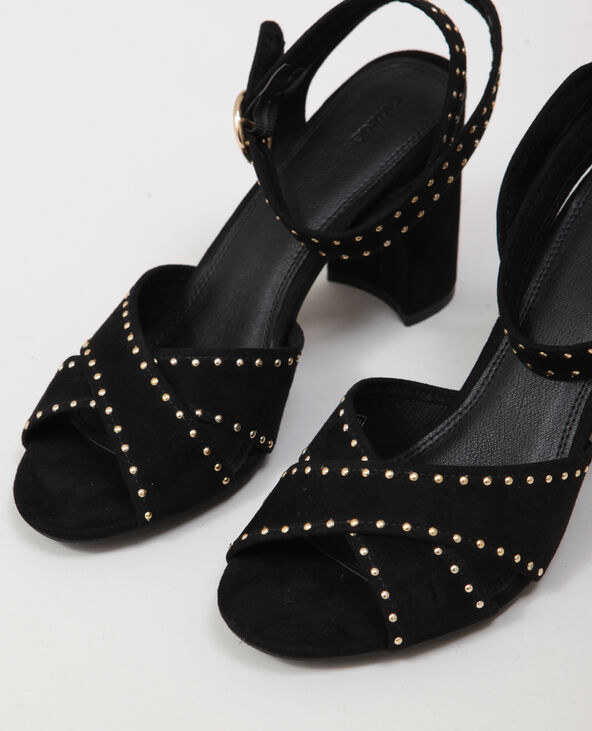 Sandales à clous noir - Pimkie