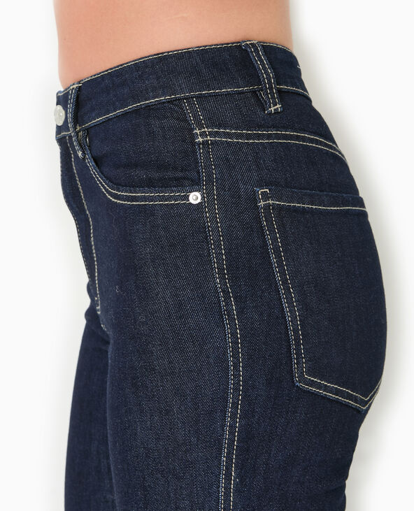 Jean flare taille haute bleu - Pimkie