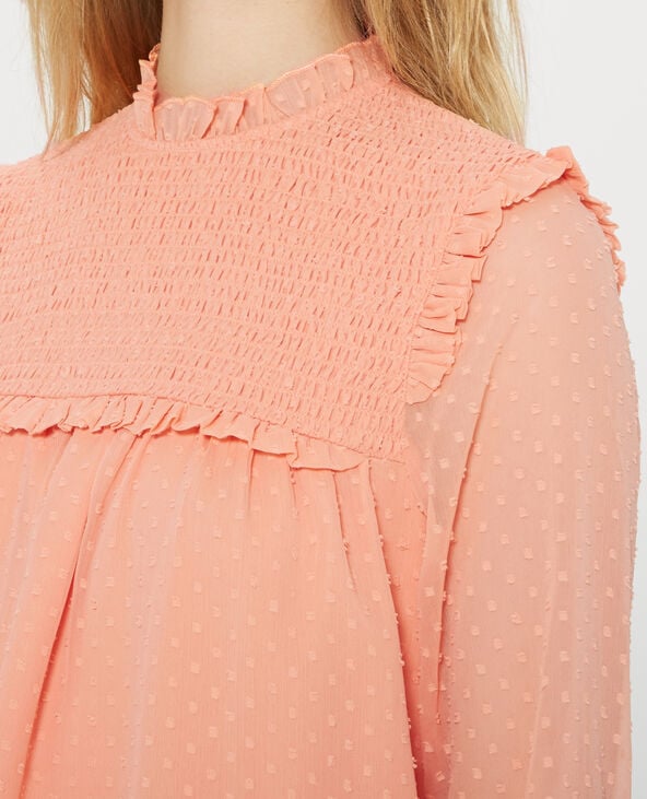 Blouse en plumetis rose - Pimkie