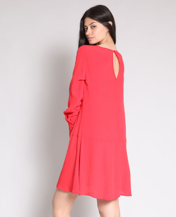 Robe fluide rouge - Pimkie