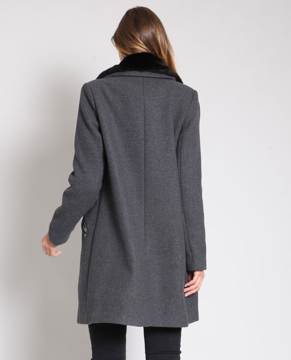 Manteau gris pimkie 2025