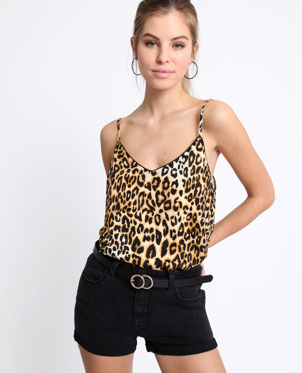 Debardeur leopard shop