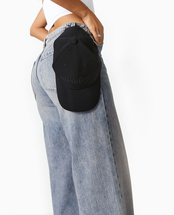 Casquette avec broderie devant noir - Pimkie