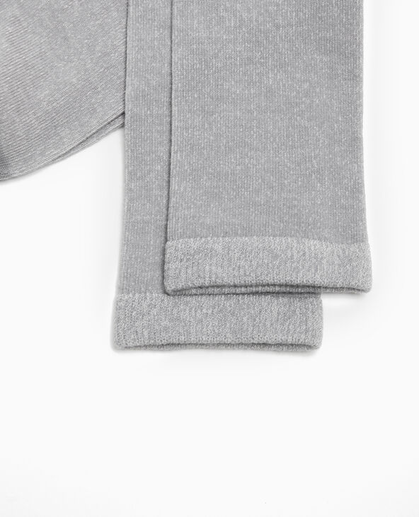 Chaussettes en maille chinée écru - Pimkie