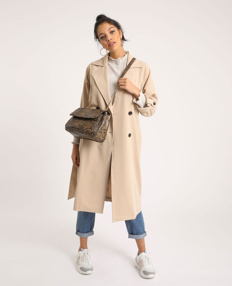 Trench fluide beige - Pimkie