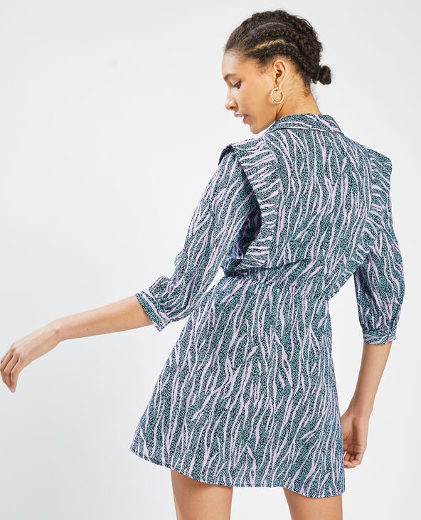 Robe col chemise noir - Pimkie