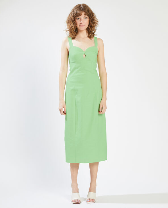 Robe longue verte pimkie hotsell
