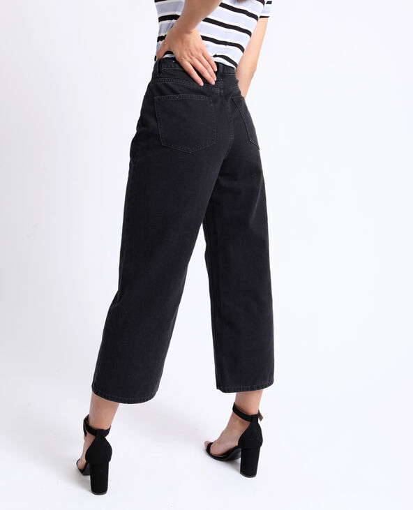 Jean wide leg noir - Pimkie