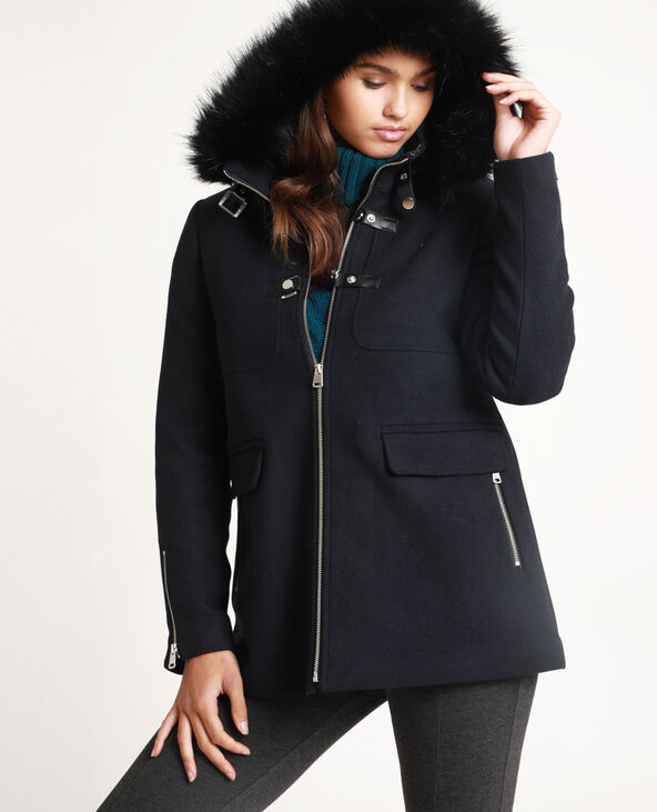 Manteau noir hot sale femme pimkie