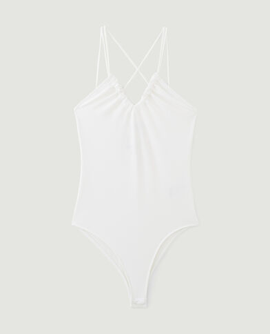 Body bretelles croisées blanc - Pimkie