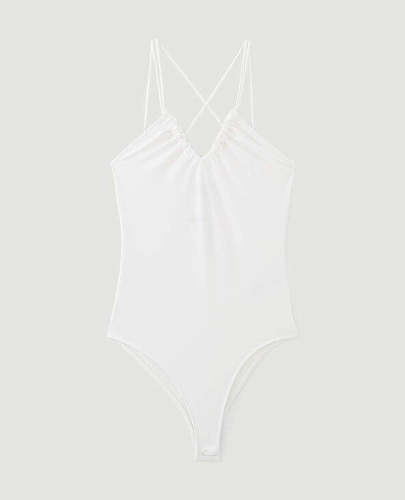 Body bretelles croisées blanc - Pimkie