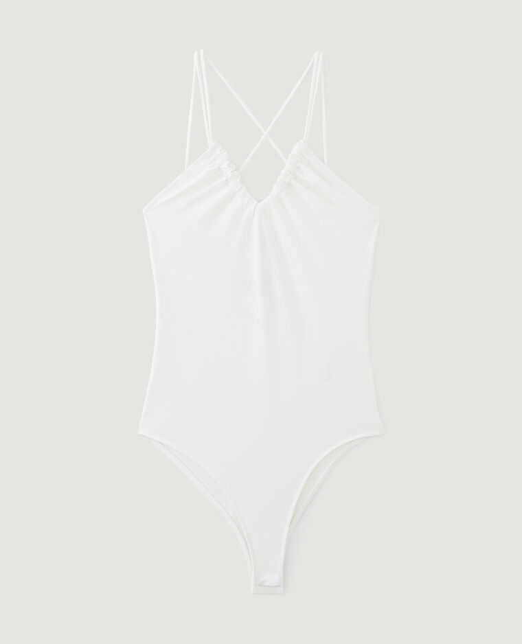 Body bretelles croisées blanc - Pimkie