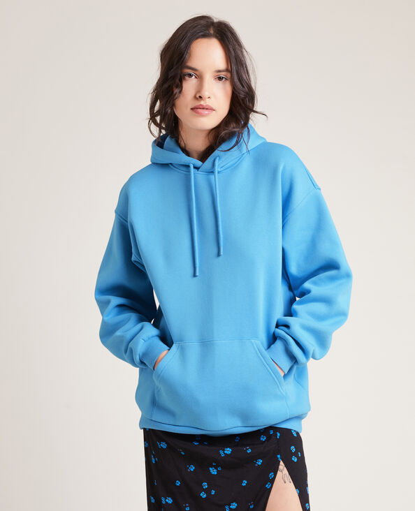 Sweat capuche bleu clair - Pimkie