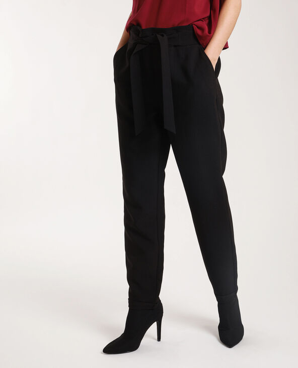 Pantalon city avec ceinture
