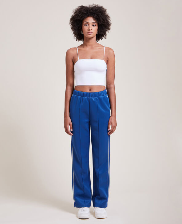 Pantalon de jogging droit bleu foncé - Pimkie