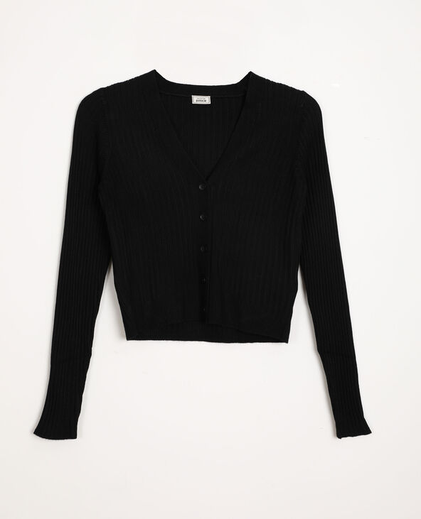 Gilet court noir - Pimkie
