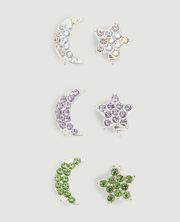 Lot de 6 clips cheveux écru - Pimkie