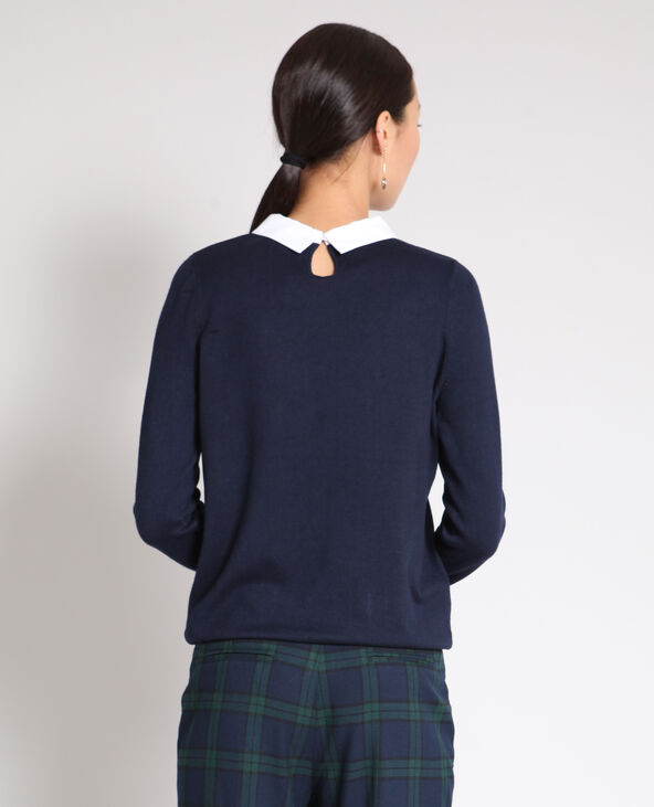 Pull col claudine