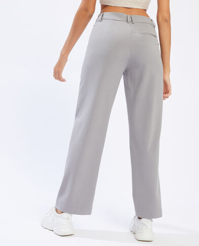 Pantalon large gris argenté - Pimkie