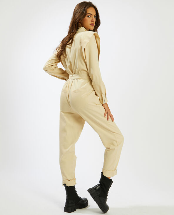 Combinaison mancherons taupe - Pimkie