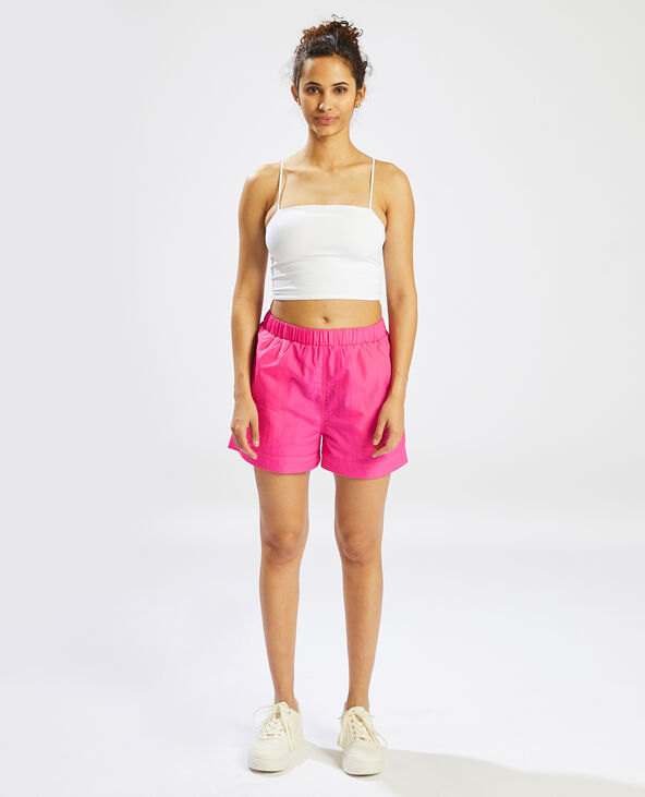 Short en nylon rose fuchsia - Pimkie