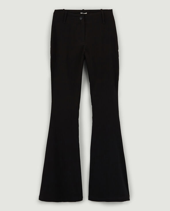 Pantalon flare noir - Pimkie