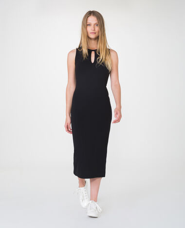 Robe longue noir - Pimkie