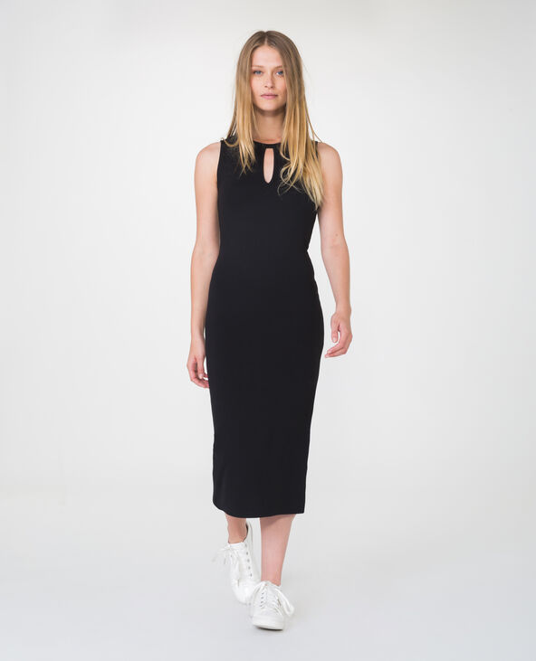 Robe longue noir - Pimkie