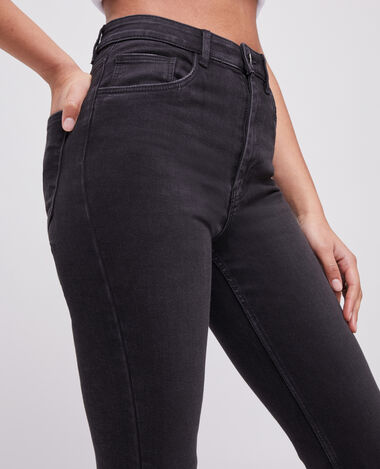 Jean skinny taille haute noir - Pimkie