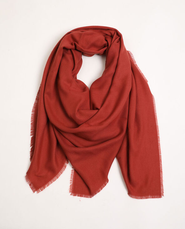 Foulard basique vieux rose - Pimkie