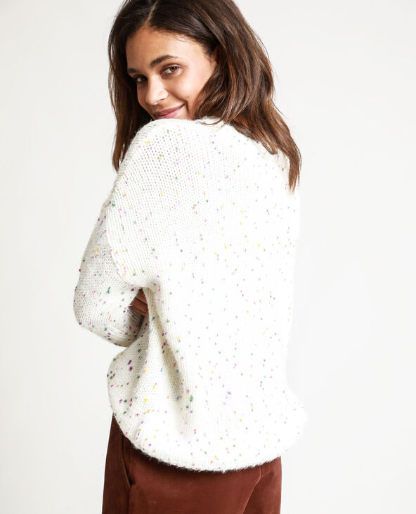 Pull multicolore écru - Pimkie